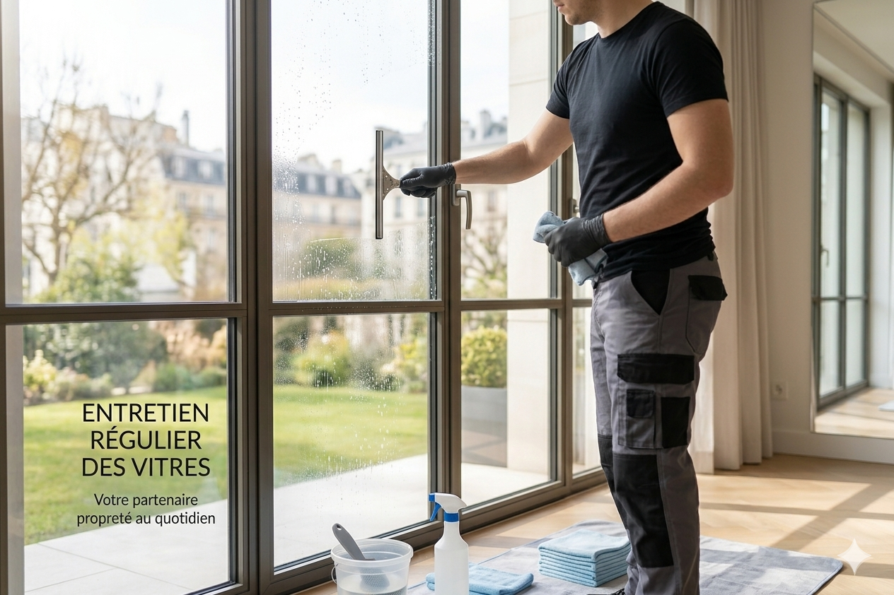 Nettoyages de vitres à Agen en entretien réguliers